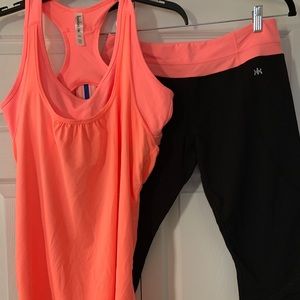 Kyodan top and cropped leggings set